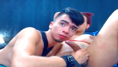 Super-hot tranny take ja cock in ass