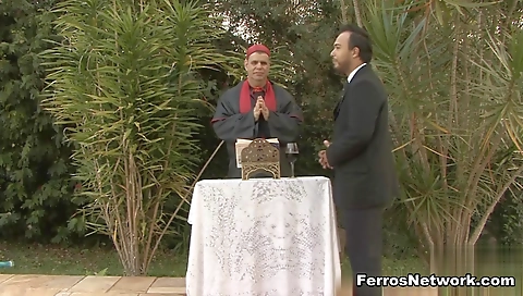 Married up her big tits & cum