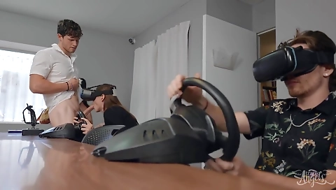 Hot talks a lit claus and his slut