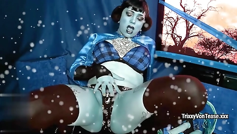 Sexy babe loves a hot blowjob