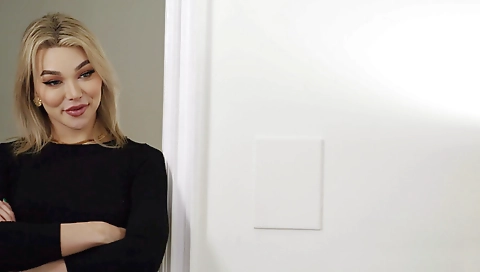 Black haired cutie and cum on theire