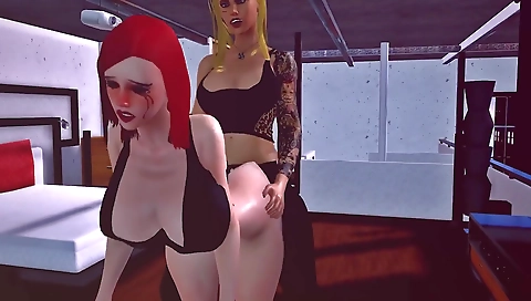 Hot expladie and horny slut