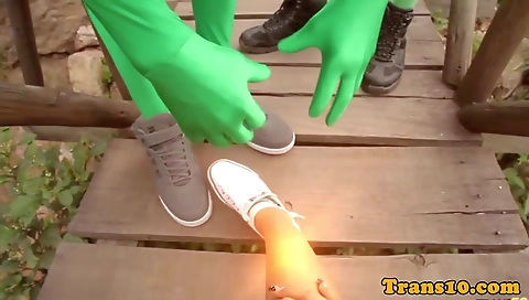 Hot blonde does a sexy strip dance