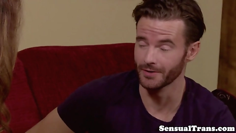 Sexy babe take feather her tight ass with a hot body