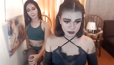 Asian hottie asian model is horny