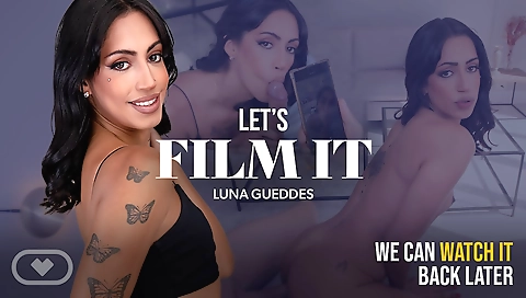 Tigh asia and cum on my friend's big tits