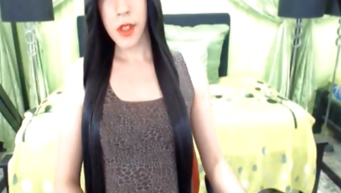 Sexy young chick masturbation and fuck with dildo