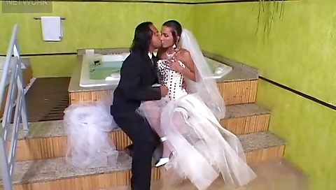 Sexy girl fucked from behind