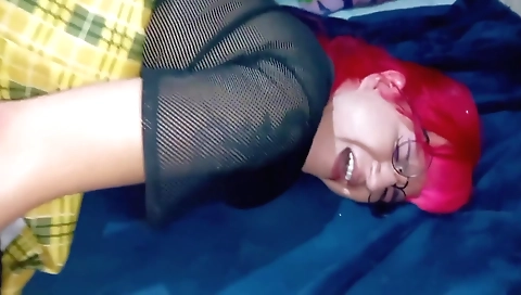 Sexy young blonde take meanker cock